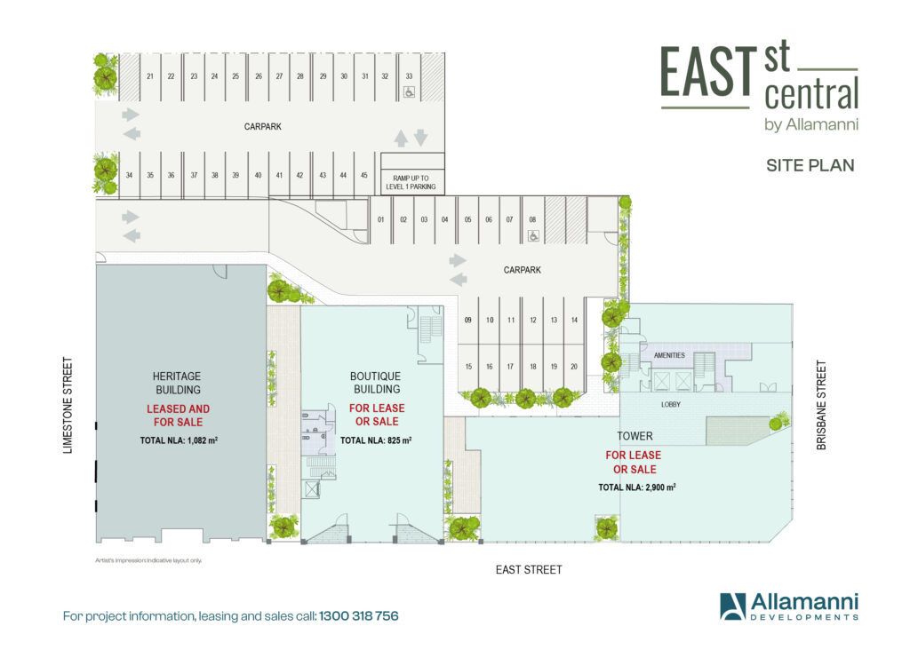 Allamanni Developments, East St Central Site Plan