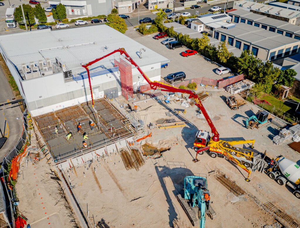 Allamanni Developments, Altiva Health. First slab pour.