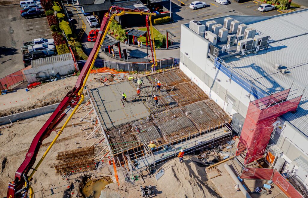 Allamanni Developments, Altiva Health. First slab pour.