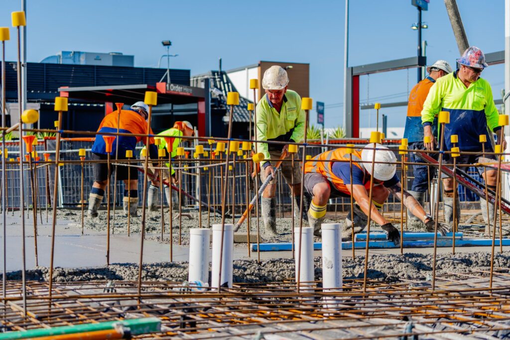 Allamanni Developments, Altiva Health. First slab pour.