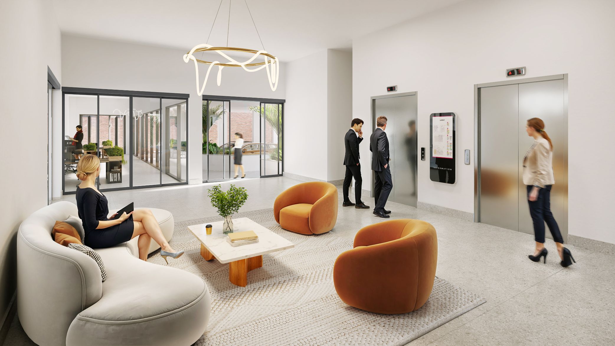 Allamanni Developments, East St Central artist's impression, lobby