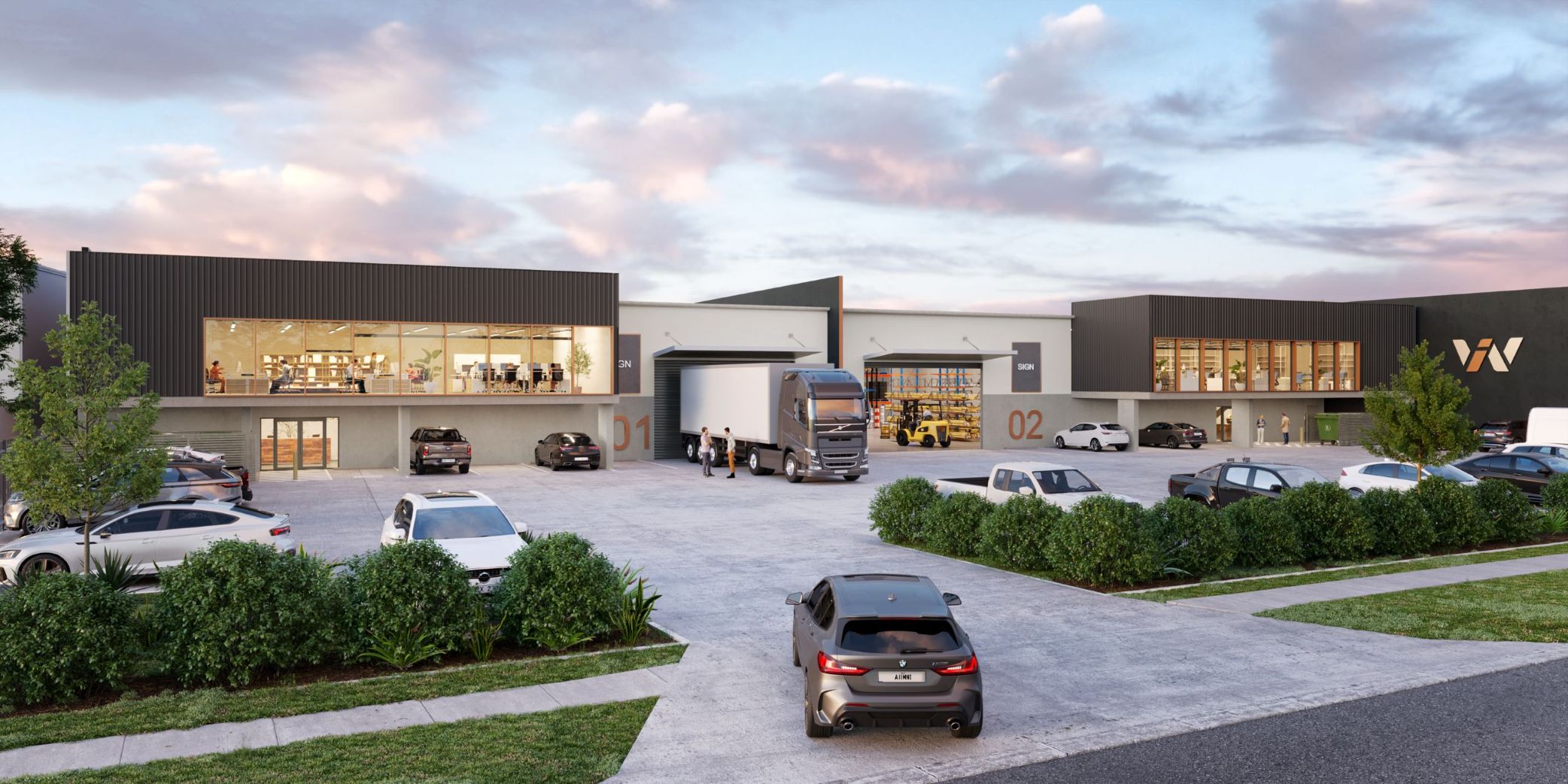 Allamanni Developments, Industria Wacol artist's impression