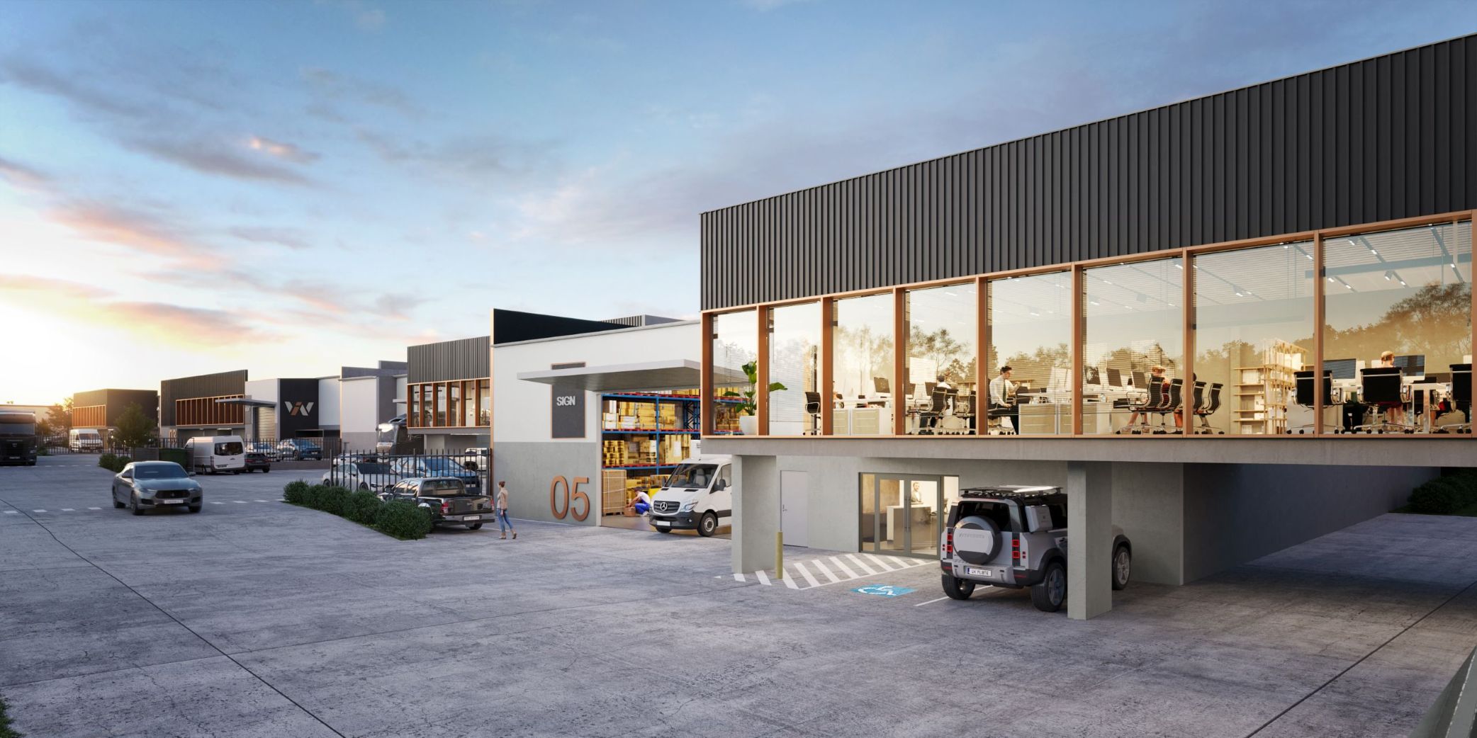 Allamanni Developments, Industria Wacol artist's impression