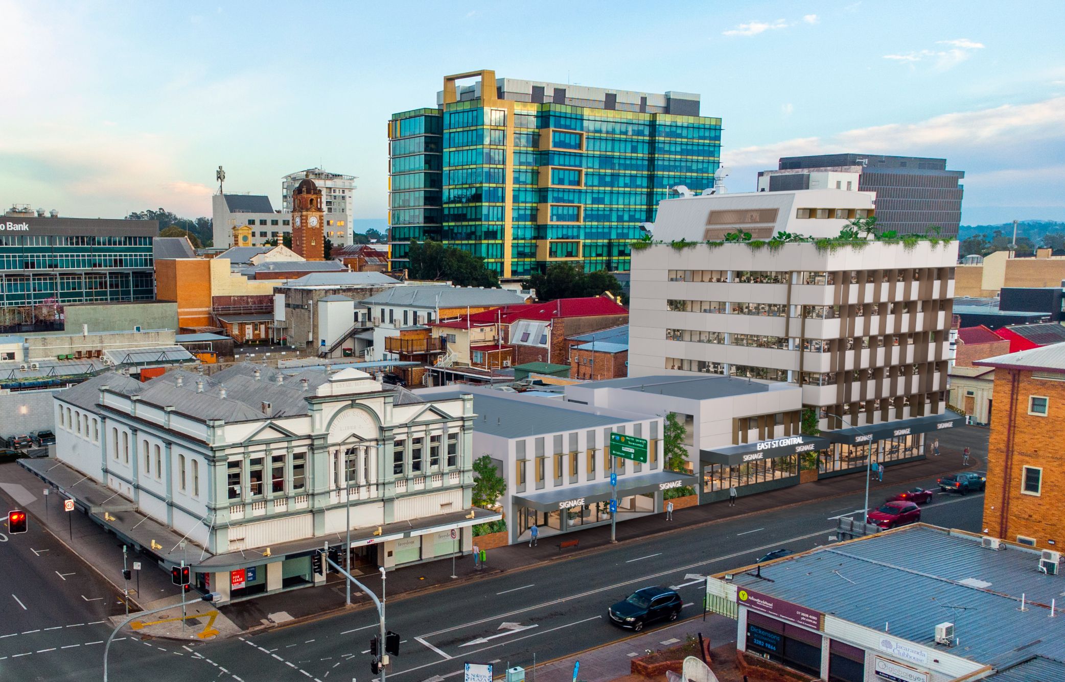 Allamanni Developments, East St Central artist's impression, street view